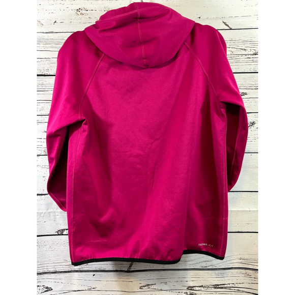 Women's Nike Therma-FIT Hoodie M Pink Black - Picture 5 of 5